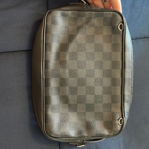 Louis Vuitton Black Toiletry Bag